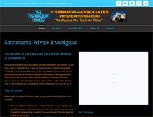 Tablet Screenshot of fishbaughandassociates.com